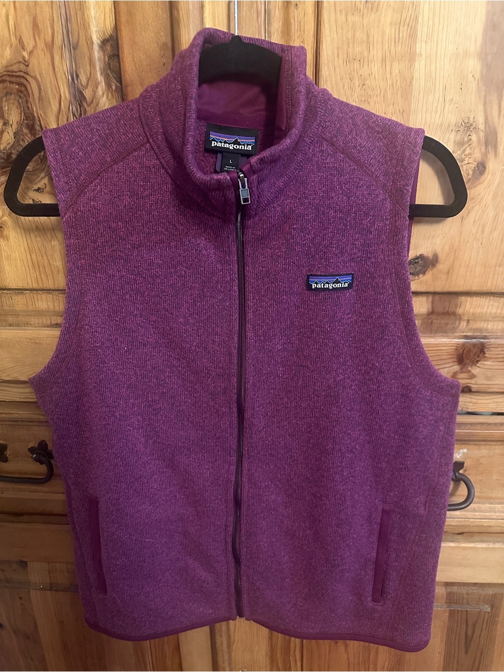 Patagonia Women's Plum Full-Zip Fleece Vest